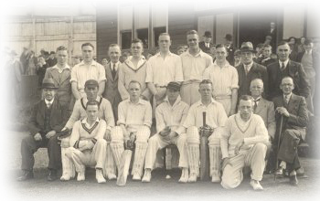 1936 team with profesional, L S Brown